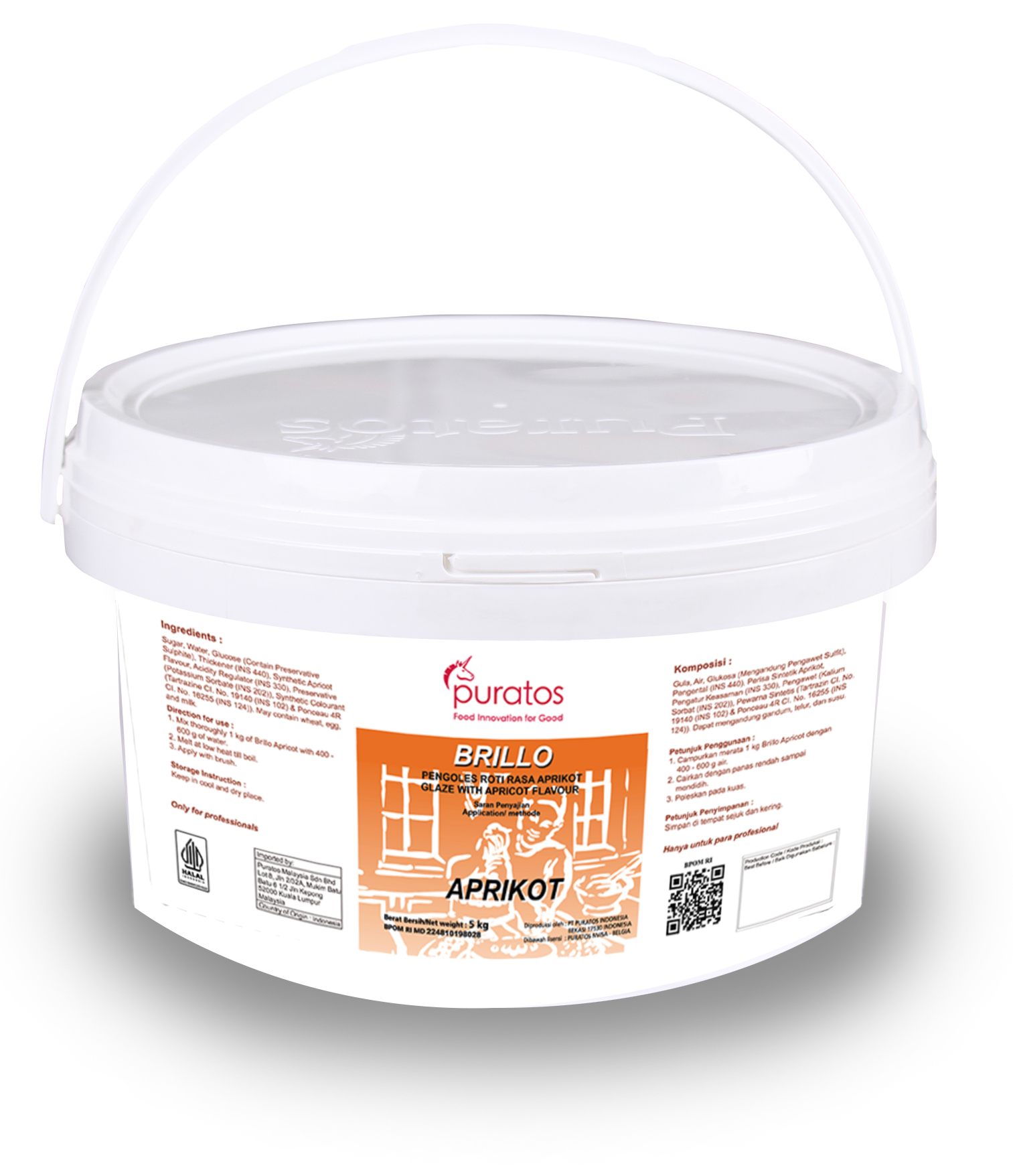 BRILLO APRIKOT FLAVOUR (5 KG)